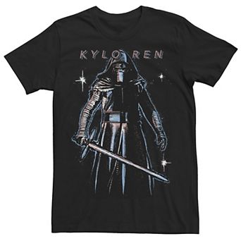 Men's Star Wars The Force Awakens Kylo Ren Portrait Tee