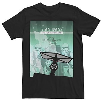 Men's Star Wars The Force Awakens TIE Fighter Crash Tee