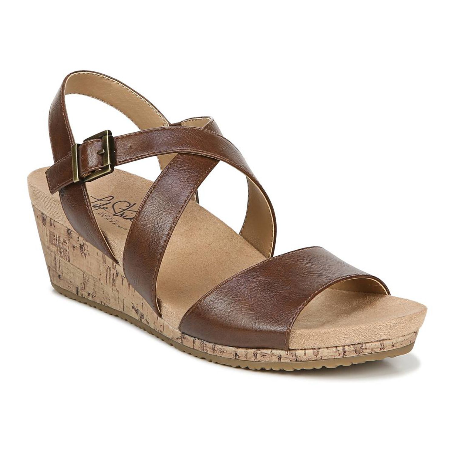 lifestride milly wedge sandal