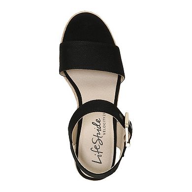 LifeStride Tango 2 Women's Espadrille Wedge Sandals