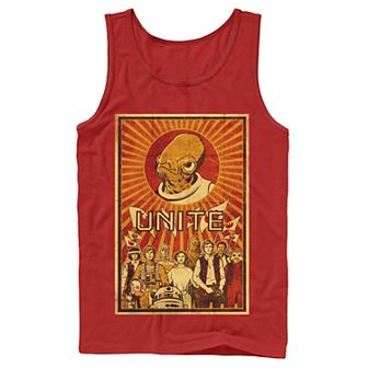 Men's Star Wars Rebel Unite Propaganda Tank Top