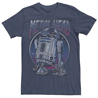 Men's Star Wars R2-D2 Metal Head Tee