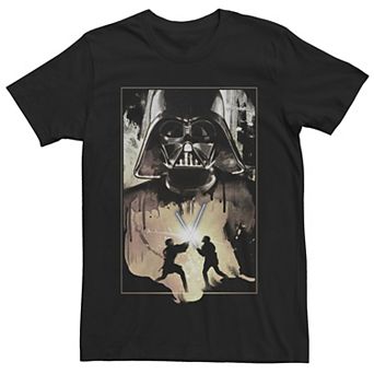 Men's Star Wars Anakin and Obi-Wan Battle Tee