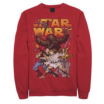 Men's Star Wars Vintage Comic Book Fleece
