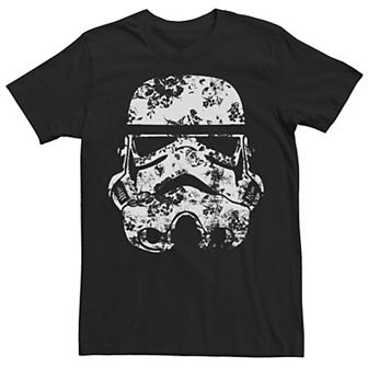 Men's Star Wars Stormtrooper Floral Helmet Tee