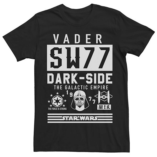 Men's Star Wars Darth Vader Symbols Collage Tee