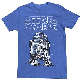 Men's Star Wars R2-D2 Pixelated Tee