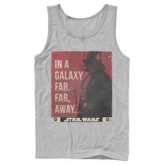 Men's Star Wars "In A Galaxy Far, Far, Away" Tank Top