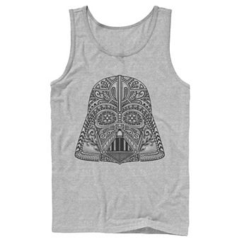 Men's Star Wars Darth Vader Sugar Skull Tank Top