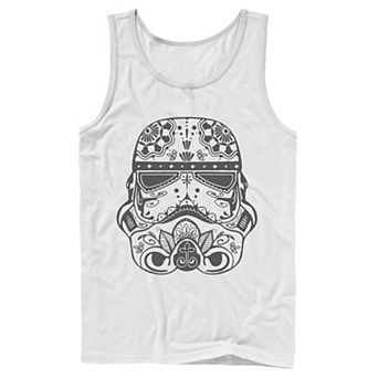 Men's Star Wars Stormtrooper Sugar Skull Tank Top
