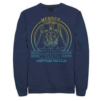 Men's Star Wars Classic Unofficial 1977 Fan Club Fleece Crewneck Sweatshirt