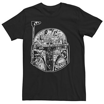 Men's Star Wars Boba Fett Helmet Tee