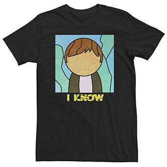 Men's Star Wars Han Solo "I Know" Stained Glass Tee