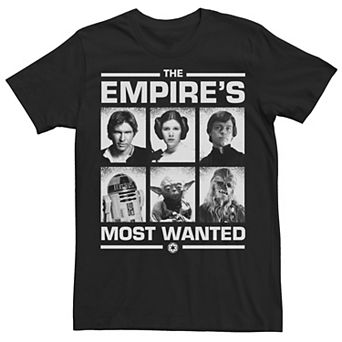 Men's Star Wars "The Empire's Most Wanted" Tee