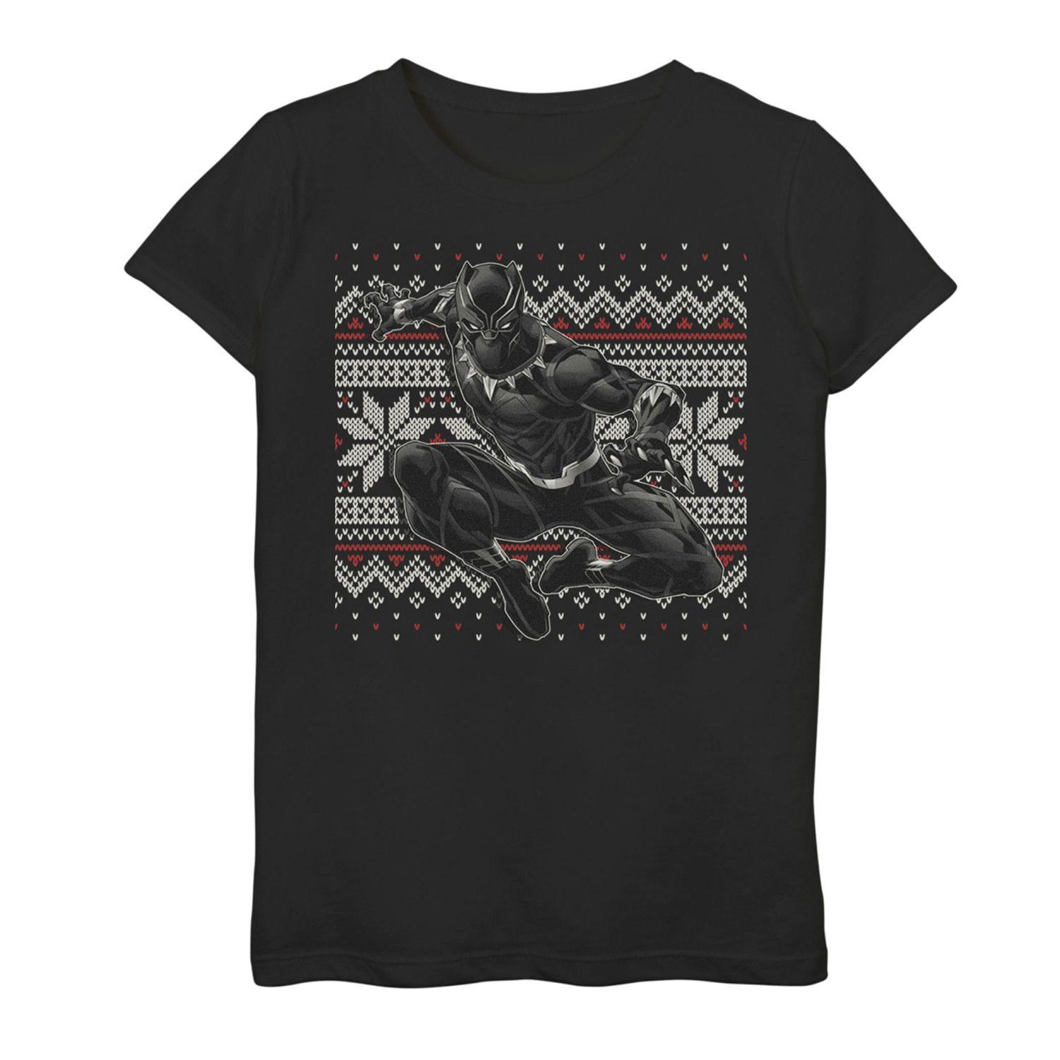 black panther ugly christmas sweater