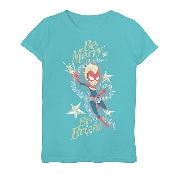 Captain marvel best sale girls shirt