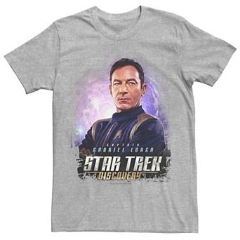 Men's Star Trek Discovery Captain Lorca Space Glow Tee