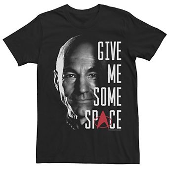Men's Star Trek Next Generation Picard Some Space Tee