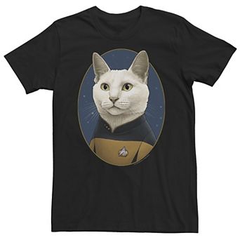 Men's Star Trek Data Cat Formation Tee