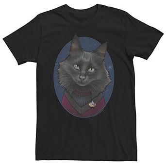Men's Star Trek Troi Cat Formation Tee