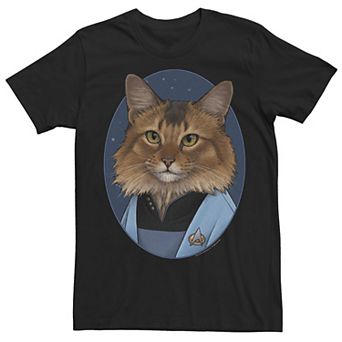 Men's Star Trek Crusher Cat Formation Tee