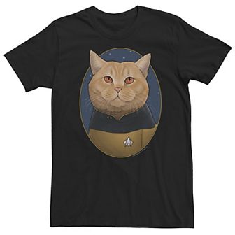 Men's Star Trek Obrien Cat Formation Tee