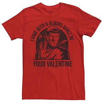 Men's Star Trek Original Series Spock Your Valentine Tee