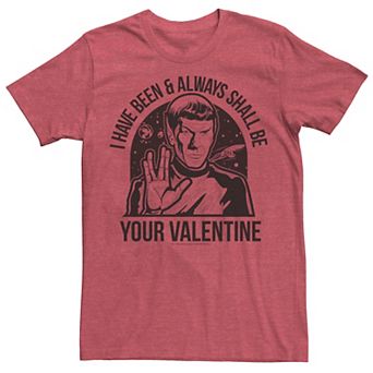 Men's Star Trek Original Series Spock Your Valentine Tee