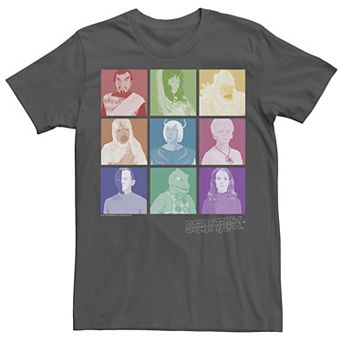 Men's Star Trek Original Series 9 Square Alien Pop Tee