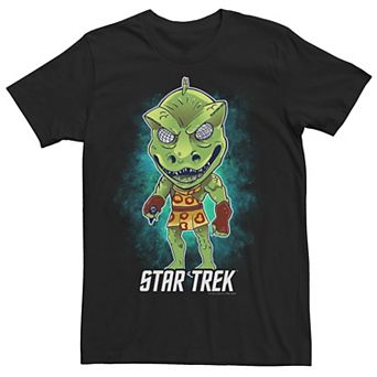 Men's Star Trek Original Series Gorn Posing Chibi Tee