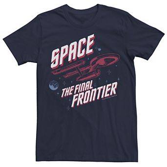 Men's Star Trek Original Series Final Frontier Pop Tee