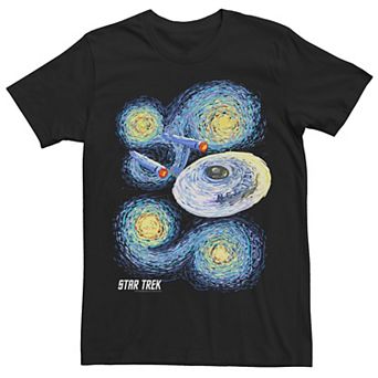 Men's Star Trek Original Series Starry Night Paint Tee
