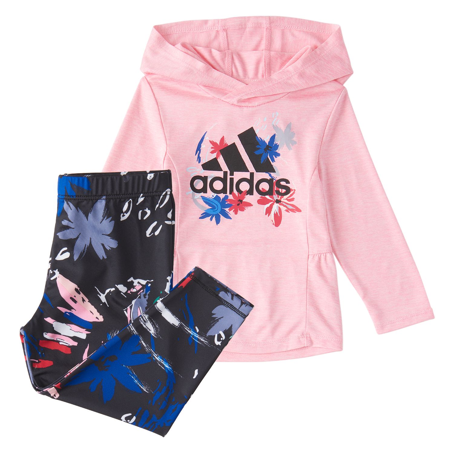 toddler girl adidas set