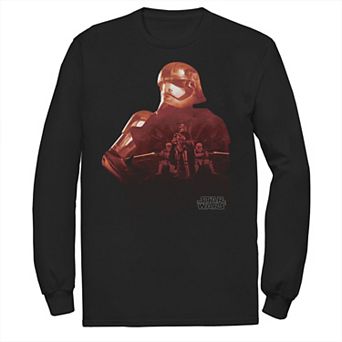 Men's Star Wars The Force Awakens Captain Phasma Fill Long Sleeve Tee