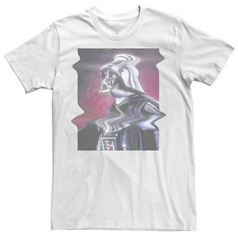 Men's Star Wars Darth Vader Distorted Portrait Tee