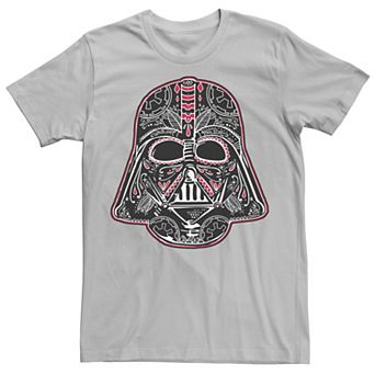 Men's Star Wars Darth Vader Sugar Skull Helmet Tee