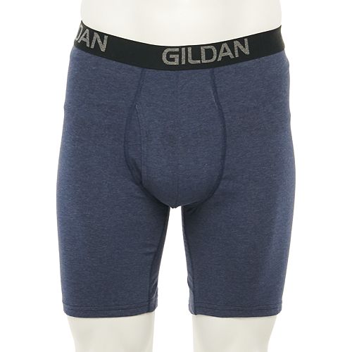 Men's Gildan 4pack Platinum Stretch RegularLength Boxer Briefs
