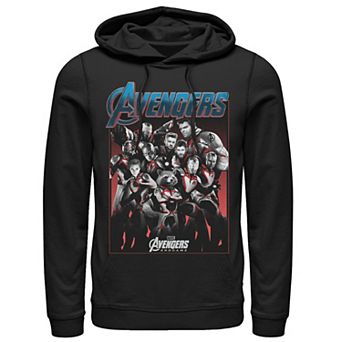 Men's Marvel Avengers Endgame Main Cast Group Shot Hoodie