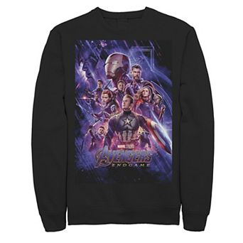 Men's Marvel Studios Avengers Endgame Space Group Shot Poster Sweatshirt