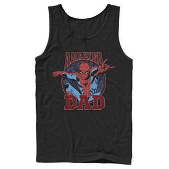 Men's Marvel Spider-Man Father's Day Amazing Dad Tank Top