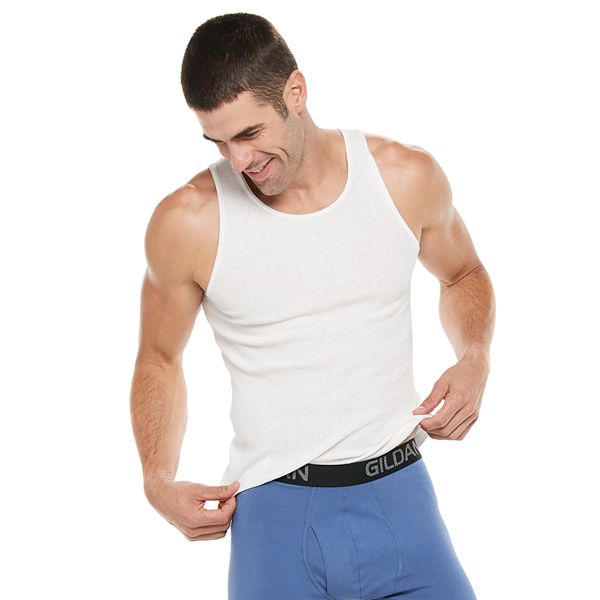 Men's Gildan 4-pack Platinum Stretch Long-Length Boxer Briefs