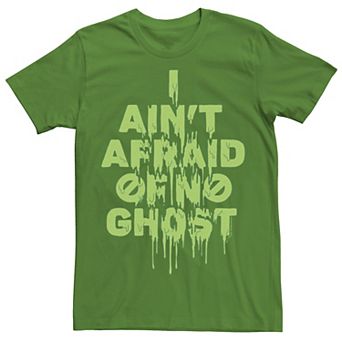 Men's Ghostbusters "I Ain't Afraid Of No Ghost" Drip Tee