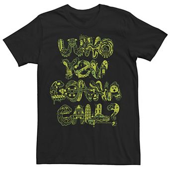 Men's Ghostbusters 'Who You Gonna Call?' Slime Text Tee