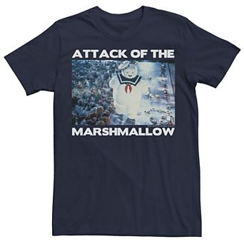 Men's Ghostbusters "Attack Of The Marshmallow" Photo Tee