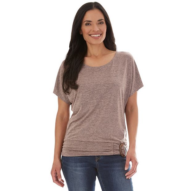 トップス Andequal docking hem tops Women's Apt. 9® Banded-Hem Dolman Top