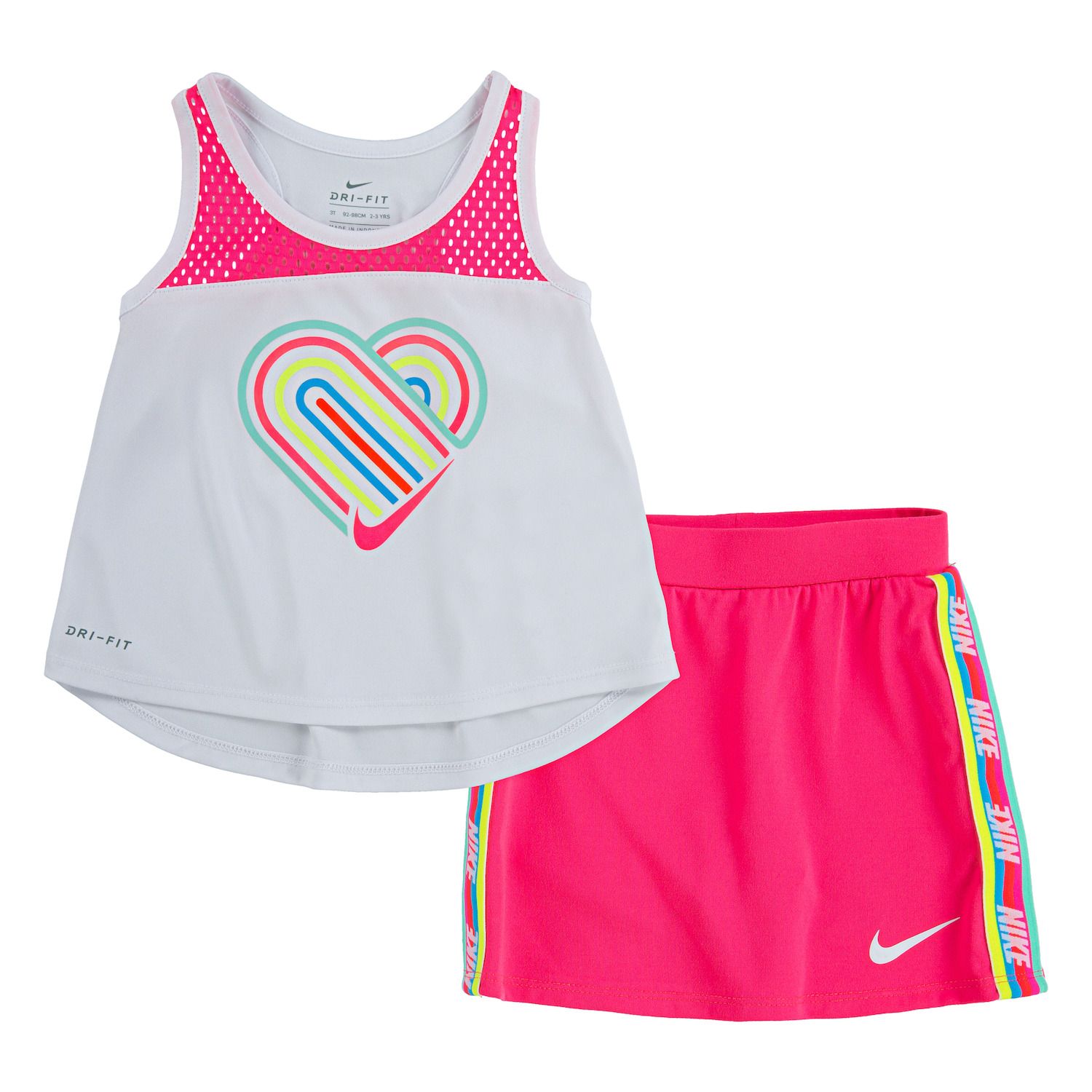 nike skirt set