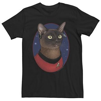 Mens Star Trek Uhura Cat Formation Tee