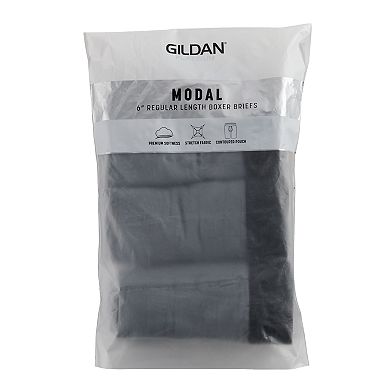 Men's Gildan 3-pack Platinum Modal Boxer Briefs