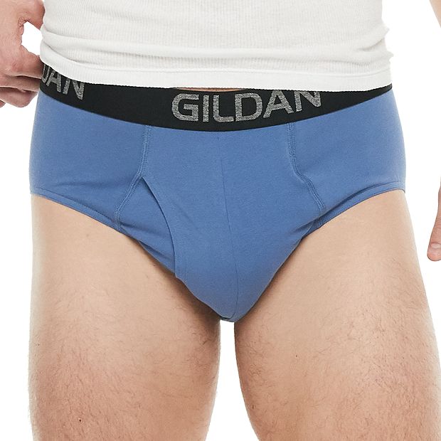 Gildan Platinum Men's Short Leg Boxer Briefs, Navy Assorted (5