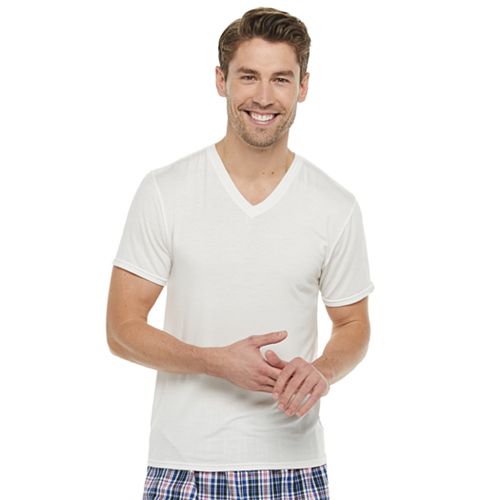 Men's Gildan 3Pack Platinum Modal VNeck Tees